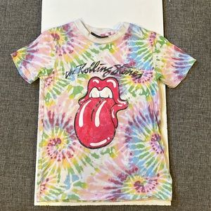 Cotton On Kids Tie-Dye Rolling Stones Tee